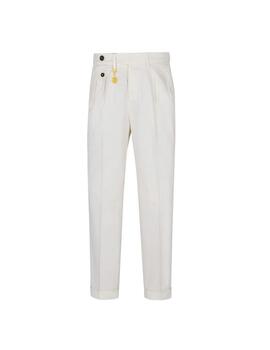 Manuel Ritz  Pantalone Tinto/Trousers White