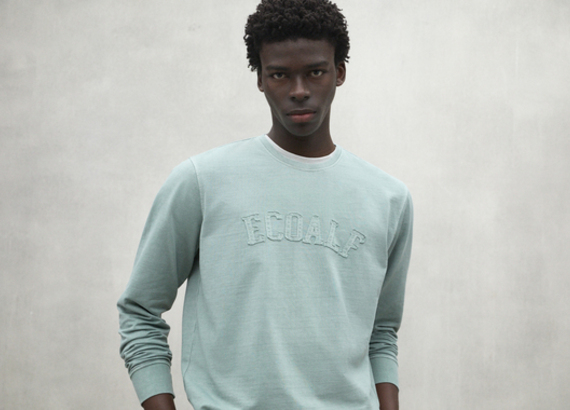 G00609 ecoalf koloaalf sweatshirt man washed green mcmgastkoloa0861s25 143 washed green 0  3 