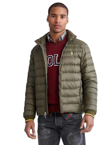 Comprimir Tormento clima Cazadora Ralph Lauren Plumas Verde Para Hombre