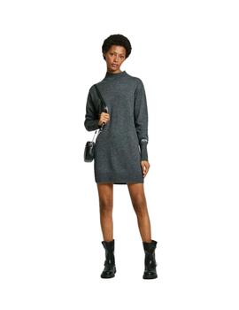 Pepe Jeans Vestidos Hazel Dress Dark Grey Marl