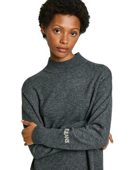 Pepe Jeans Vestidos Hazel Dress Dark Grey Marl