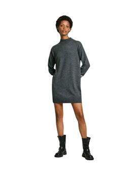 Pepe Jeans Vestidos Hazel Dress Dark Grey Marl
