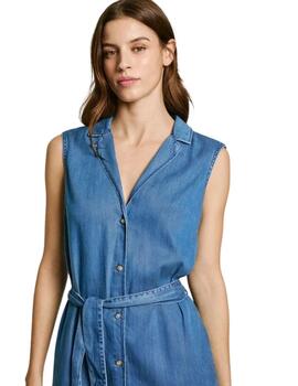 Pepe Jeans Vestido Maggie Denim