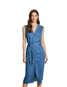 Pepe Jeans Vestido Maggie Denim