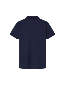 Hackett S/S Polo Ink Blue
