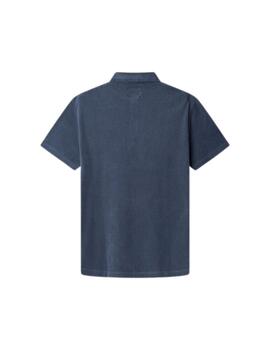 Hackett S/S Polo Dark Denim Blue