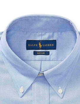 Camisa Ralph Lauren Vestir Azul Para Hombre