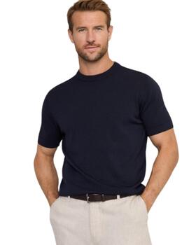 Hackett Camiseta Azul medianoche
