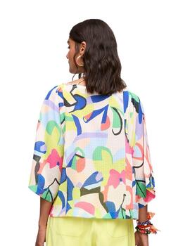 Aldo Martins Jersey M.3/4 Multicolor