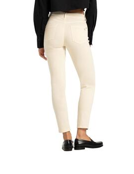 Cambio Pantalón Piper Cropped Seam Grain
