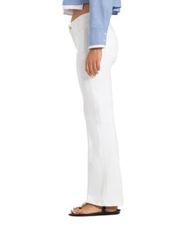 Cambio Pantalon  Tess Wide Leg Pure White Stone