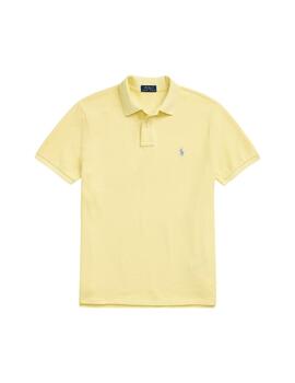 Ralph Lauren Polo Sskccmslm1-Short Sleeve-Knit Yel