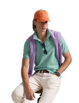 Ralph Lauren Polo Sskccmslm1-Short Sleeve-Knit Gre