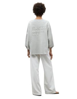 Ecoalf Sustainalf Sweatshirt Woman Ice