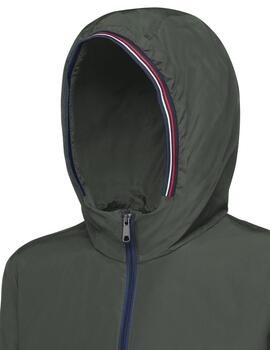 Geox M Jharrod Parka - Dull Polyest L.C.Ivy/Sky C/