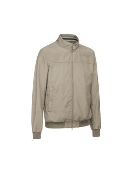 Geox M Vincit Bomber Jkt - Bci Cott Oxford Tan