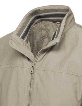 Geox M Vincit Bomber Jkt - Bci Cott Oxford Tan