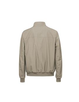 Geox M Vincit Bomber Jkt - Bci Cott Oxford Tan