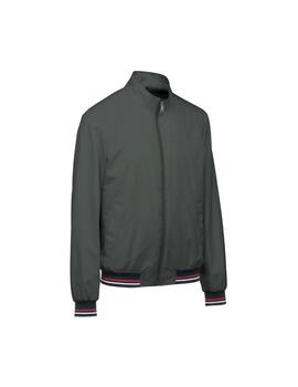 Geox M Jharrod Bomber - Dull Polyes L.C.Ivy/Sky C/