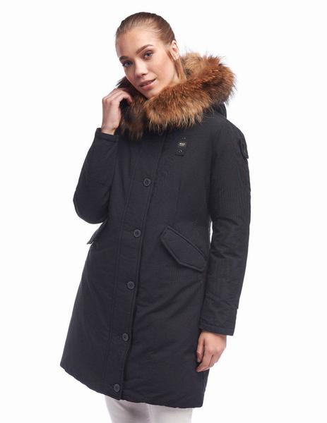 Parka Negra Para Mujer