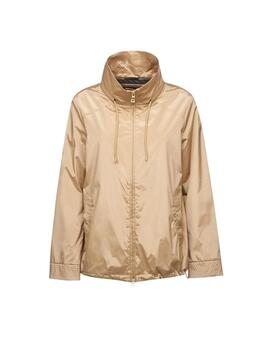 Geox W Dandra Mid Jkt - Soft Shiny Warm Sand