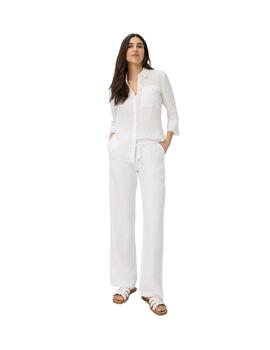 Brax Camisa de lino Style Vicki White
