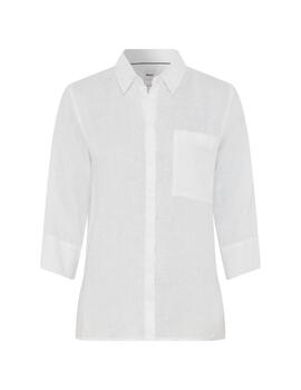 Brax Camisa de lino Style Vicki White