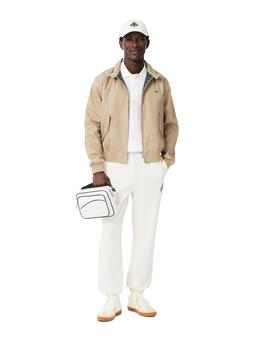 Lacoste Polo BORD-COTES MANCHES COURTES BLANC