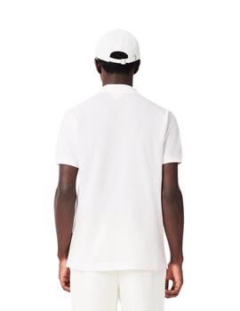 Lacoste Polo BORD-COTES MANCHES COURTES BLANC
