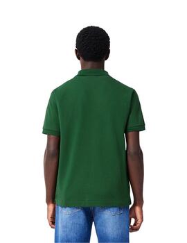 Lacoste Polo BORD-COTES MANCHES COURTES VERT