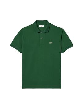 Lacoste Polo BORD-COTES MANCHES COURTES VERT