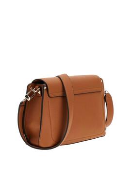 Guess Bolso Meridian Flap Crossbody  Cognac