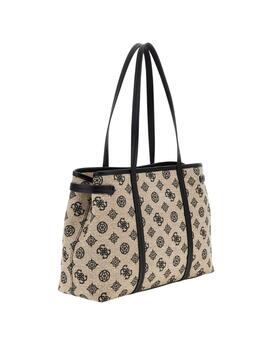 Guess Bolso Beyza Girlfriend Tote  Black Logo