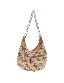 Guess Bolso Circe Hobo Shoulder Bag  Latte Logo