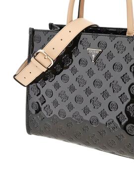 Guess Bolso Arnela Girlfriend Tote  Black Logo