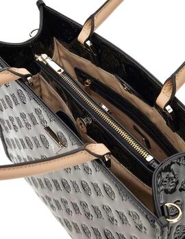 Guess Bolso Arnela Girlfriend Tote  Black Logo