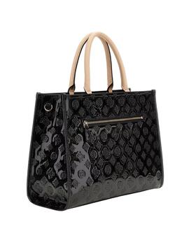 Guess Bolso Arnela Girlfriend Tote  Black Logo