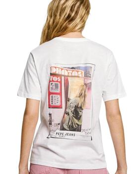 Pepe Jeans Camiseta Rei White