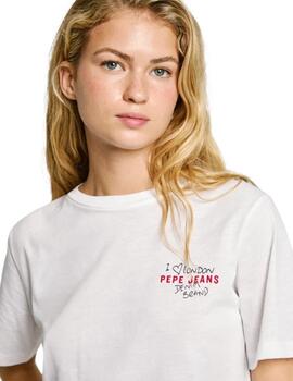 Pepe Jeans Camiseta Rei White
