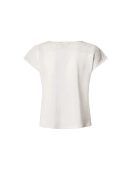 Pepe Jeans Camiseta Vernetta Mousse White