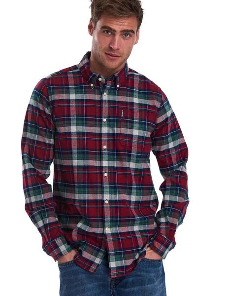 Camisa Barbour Cuadros Para Hombre