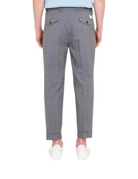 Manuel Ritz Pantalones de traje Gris claro