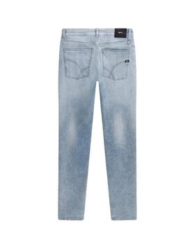 Gas Pantalones 5 Pockets Sax Zip Rev Stone Medium