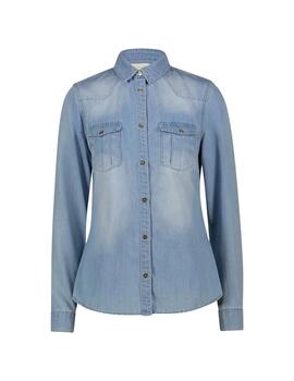 Gaudi Camicia Denim M/L Color Azul
