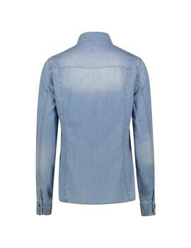 Gaudi Camicia Denim M/L Color Azul