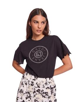 Gaudi T-Shirt M/C Color Negro