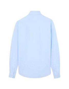 Silbon Polera Sport Oxford Celeste