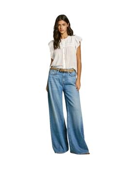 Pepe Jeans Camisa Diallo Mousse White