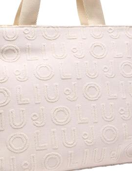 Liujo Bolso Tote Beige