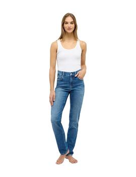 Angels Pantalones Cici Push Up Mid Blue Us